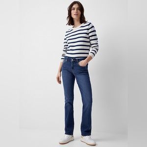 7 for all mankind Straight leg Medium wash Denim, Size 27